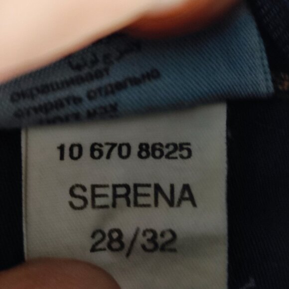 Mavi Jeans Serena super skinny women's size 28/32 ink blue colour low rise - Picture 8 of 13